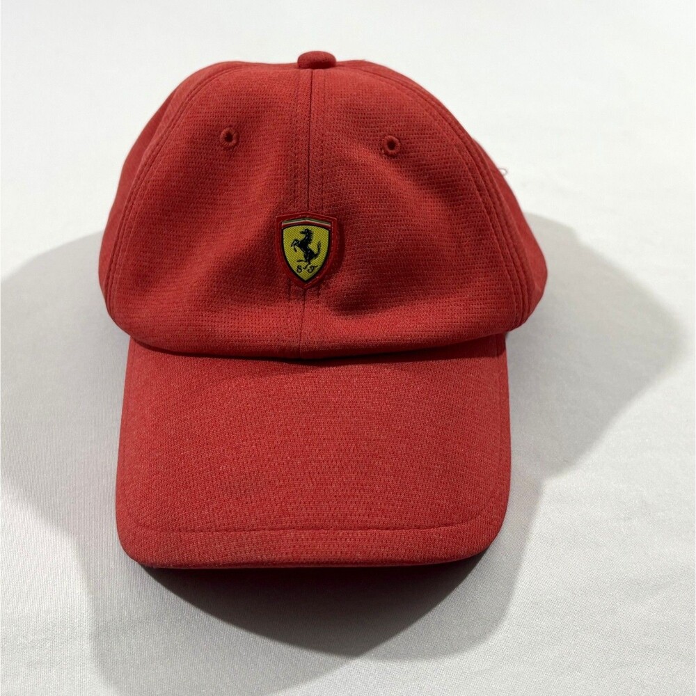 Puma Scuderia Ferrari F1 Racing Baseball Cap Hat Unisex Red One Size Adjustable